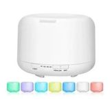 Umidificador De Ar Ultrassônico Aromatizador Abajur Rgb 300m
