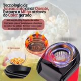 Super Pipoqueira Elétrica Livre De Óleo E Gorduras Trans 110