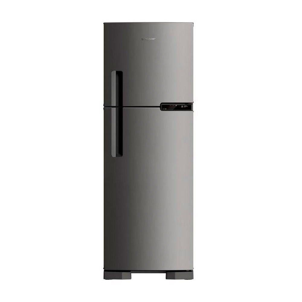 Geladeira Refrigerador Brastemp 375 Litros 2 Portas Frost Free Brm44hk Evox 220v