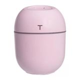 Umidificador De Ar Ultrassônico Usb Egg Cor Rosa