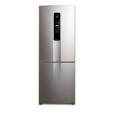 Geladeira Electrolux Frost Free Inverter 490L Efficient com Autosense Inverse Inox Look (IB7S) 220V
