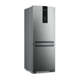 Geladeira Bre57kana Frost Free Inverse 447 Litros Brastemp Inox 110v