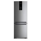 Geladeira Brastemp Frost Free Inverse A+++ 479 Litros Cor Inox com Super Capacidade e Smart Flow - BRE58FK 110V