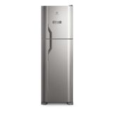 Geladeira Electrolux Frost Free 400L Efficient Turbo Freezer Duplex Inox Look (DFX44) 127V