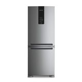 Geladeira Brastemp Frost Free Inverse A+++ 447 Litros Cor Inox Com Smart Flow E Fresh Box 110v