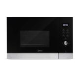 Micro-ondas Midea De Embutir MGA30P2 25L Preto Com Detalhe Em Inox 220V