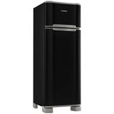 Refrigerador Esmaltec Rcd34 Black 276l 2 Portas 220v