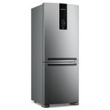 Refrigerador Brastemp Inverse Frost Free A+++ 447 Litros Inox Com Smart Flow E Fresh Box - Bre57fk