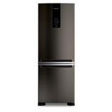 Geladeira Brastemp Frost Free Inverse A+++ 479 Litros Cor Black Inox com Super Capacidade e Smart Flow - BRE58FE 220V