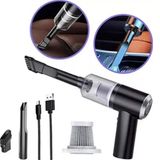 Mini Aspirador De Pó/agua Portátil Automotivo 2 Em 1 Premium