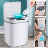 Lixeira Automática Com Sensor Inteligente Para Cozinha 16l