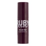 Ruby Kisses Blush Em Stick Melon 5g Cor Plum Pop