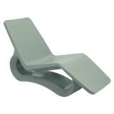 Espreguiçadeira Chaise Tramontina Octo Eco Polietileno I&#39;m Green Furo Verde Sálvia Tramontina
