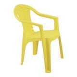 Cadeira Tramontina Ilhabela Polipropileno Matte Amarelo Tramontina