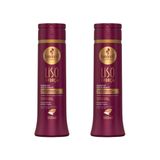 Shampoo Haskell 300ml Liso Com Força - Kit Com 2un