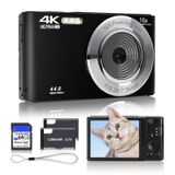Câmera Digital Smartklik 2024 4k 44mp Com Zoom 16x E Cartão Sd De 64gb