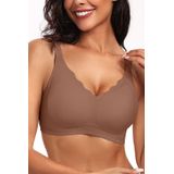 Café Push Up Feminino Sem Costura Sem Fio Da Bra Vertvie