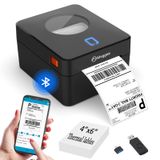 Impressora Térmica De Etiquetas De Envio Mvgges Bluetooth 4x6 Para Pequenas Empresas