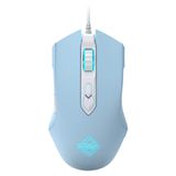 Mouse Para Jogos Firstblood Only Game Aj52 Watcher Rgb Blue