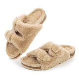 Chinelo Feminino Fitory, Bico Aberto, Pele De Coelho Sintética, Tamanho 7