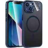 Capa De Telefone Fntcase Para Iphone 13/14 Magnética Translúcida Fosca