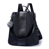 Mochila Purse Pincnel Mochila Anti-roubo De Nylon Impermeável