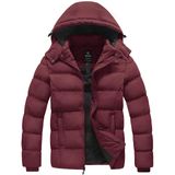 Casaco Puffy Coat Espessado De Inverno E Casaco Para Homens Wantdo