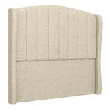 Cabeceira Casal Queen Cama Box 160cm Glenda I02 Linho Bege - Mpozenato