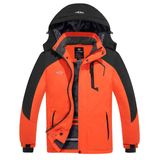 Jaqueta De Esqui Wantdo Impermeável Com Capuz, Casaco De Inverno Masculino