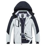 Jaqueta De Esqui Wantdo Winter Warm Coat Mountain Rain Men White Xl