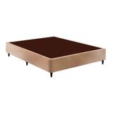 Cama Box Base Casal Sommier Linho Bege (138x188x30) - Ortobom