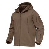 Casaco Magcomsen Impermeável Com Capuz E Chuva De Inverno Para Homens