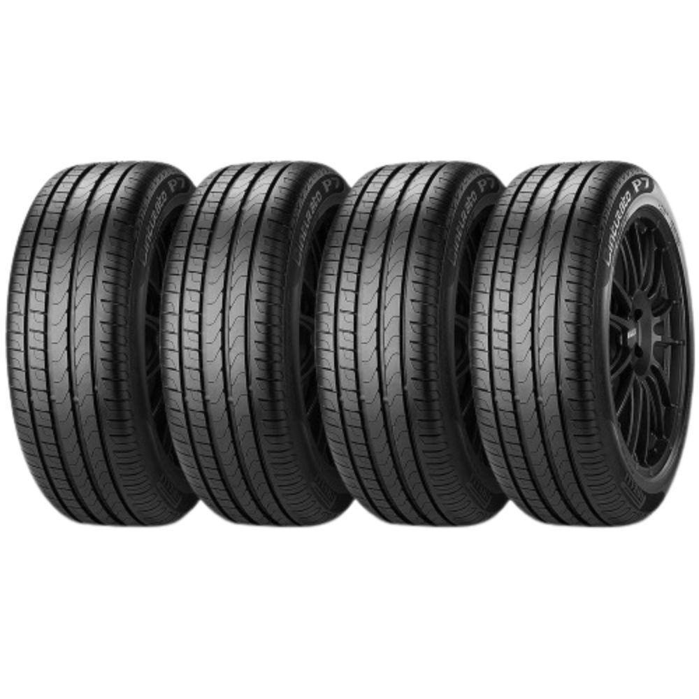 Kit Com 4 Pneus Aro 15 Pirelli 205/60r15 Cinturato P7 91h