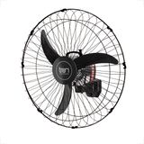 Ventilador De Parede Tron 60cm Oscilante 140w Preto Bivolt