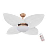 Ventilador De Teto 4 Pás Palmae Branco 220v C/ Controle