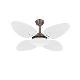 Ventilador De Teto Econômico 4 Pás Trevo Bronze Ventax 220v