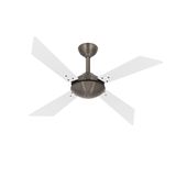 Ventilador Teto Potente Sala Tech Bronze 4 Pás Ventax 220v