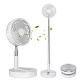 Ventilador Silencioso Portátil 7200mah Dobrável Para Mesa