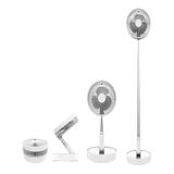 Ventilador Silencioso Portátil 7200mah Dobrável Para Mesa