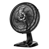 Ventilador De Mesa 40cm Turbo Nvt-40-8p-nb Mondial Com 8 Pás Preto E Prata