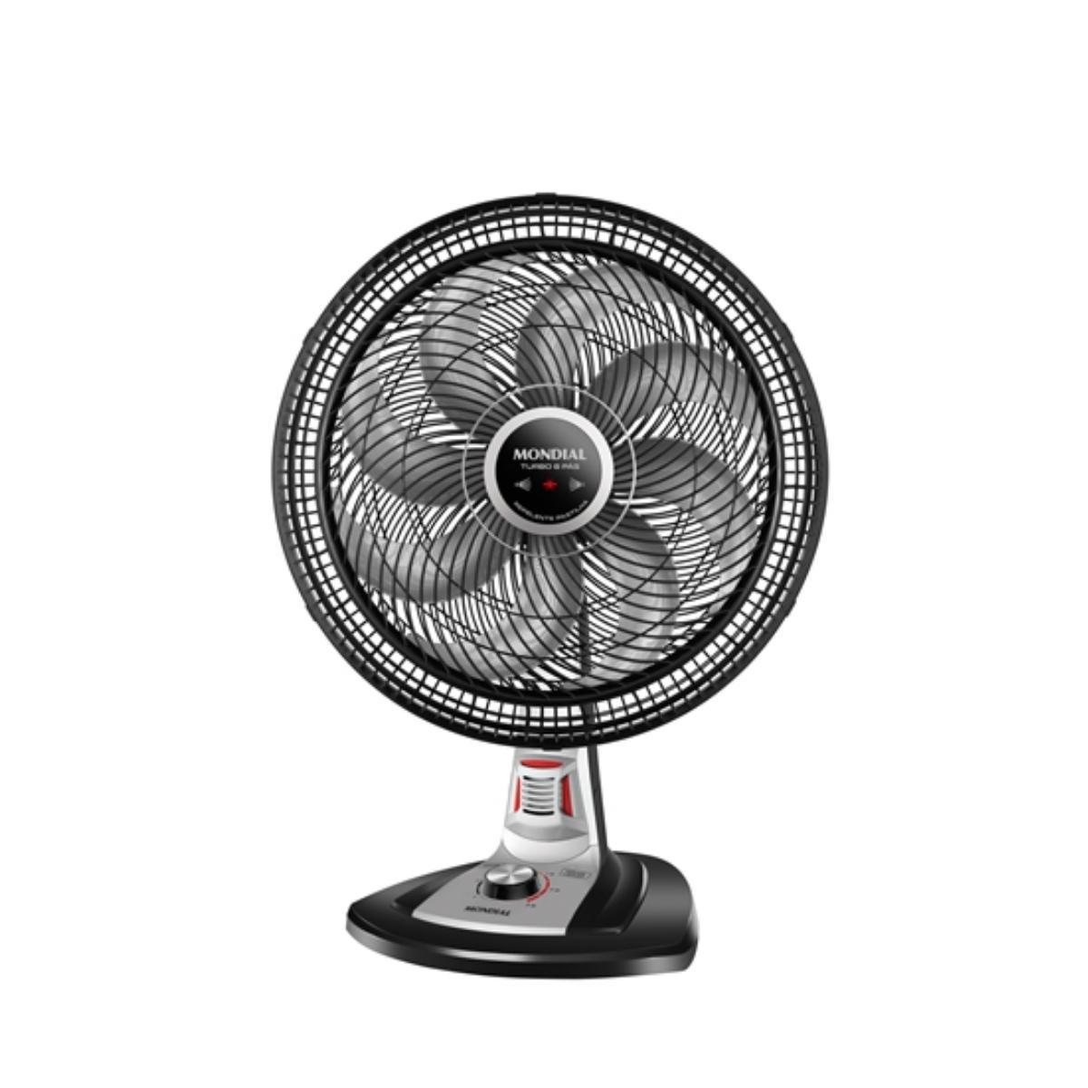 Ventilador Mondial Turbo 8pás 40cm Repelente Pastilha 127v