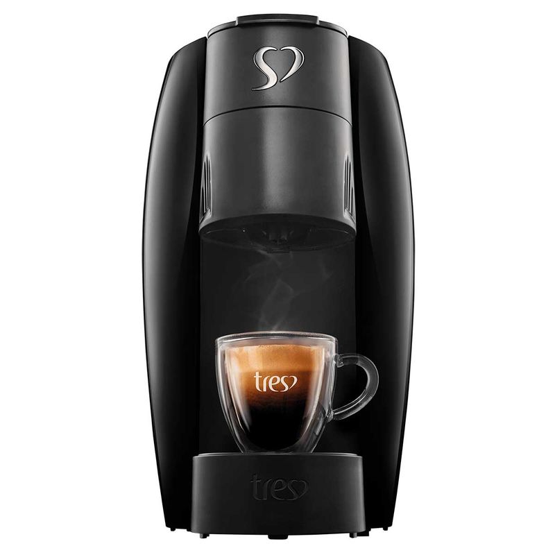 Cafeteira Expresso Tres Lov Fosca Preto 220v - G1 Lov