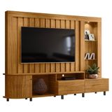 Estante Home Theater Le Mans Cumaru Para Tv Até 70 - Madetec Cumaru