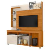 Estante Home Theater Ícaro Cinamomo Off White Para Tv Até 50 - Madetec Cinamomo Off White
