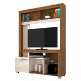 Estante Home Theater Flávia Naturale Off White Para Tv Até 50 - Madetec Naturale Off White