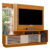 Estante Home Theater Frizz Plus Cinamomo Off White Para Tv Até 60 - Madetec Cinamomo Off White
