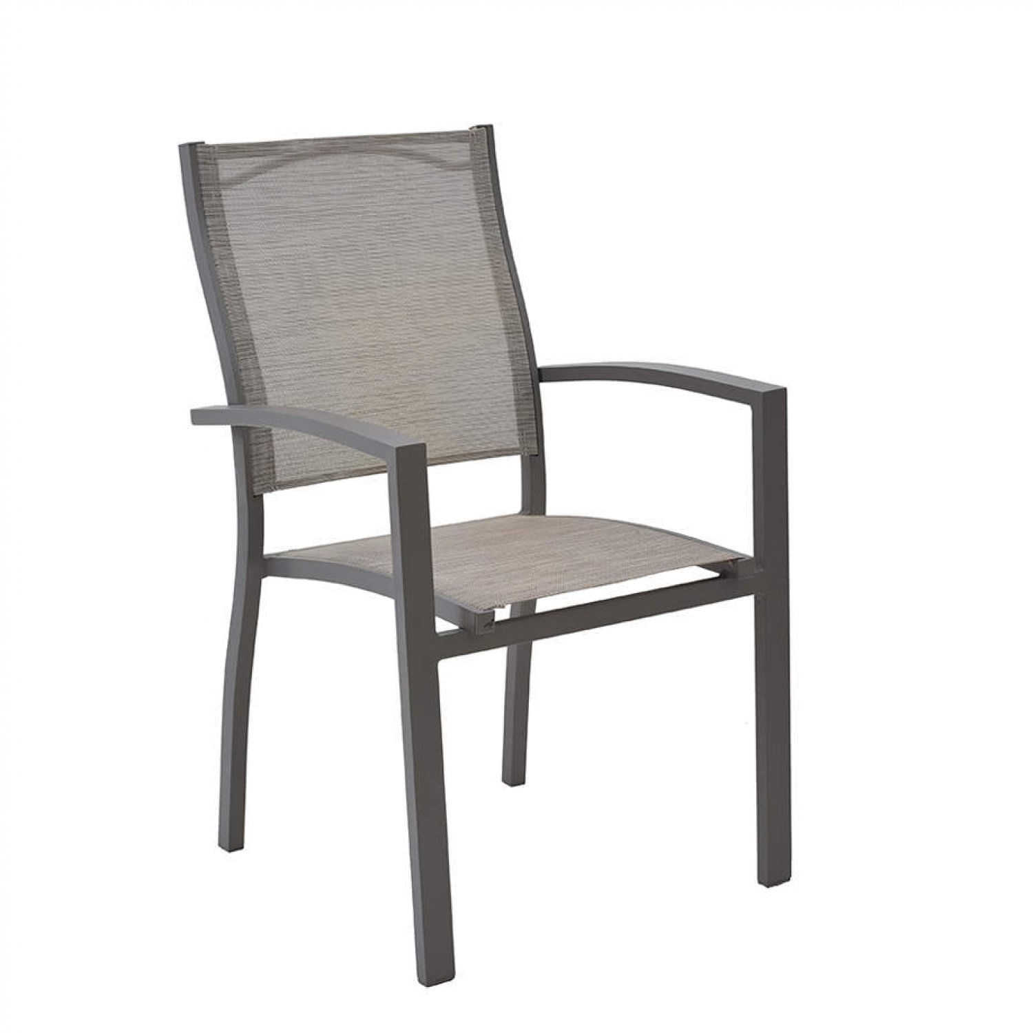 Cadeira Alumínio Angra Rivatti Amêndoa/Bege