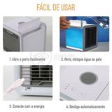 Ar Condicionado Portátil Air Cooler Umidificador Climatizador