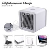 Ar Condicionado Portátil Air Cooler Umidificador Climatizador