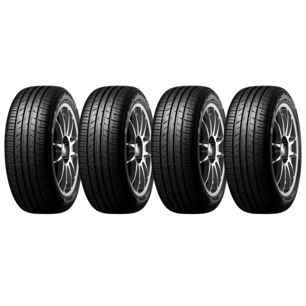 Kit De 4 Pneu Aro 15 Dunlop Sp Sport Fm800 P 195/65r15 91h